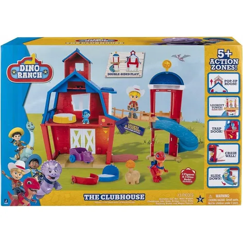 Jazwares DINO RANCH BRÜTEREI Spielset - Action- & Spielfiguren, tolles Spielset für Kinder ab 3 Jahren mit aufregenden Dino-Figuren für kreatives Spielen und Abenteuer.