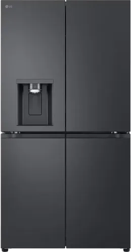 LG GML960EVBE Side-by-Side Kühlkombination - Freistehender Kühlschrank mit 641 l Volumen, energieeffizient und ideal für große Familien mit viel Platzbedarf.