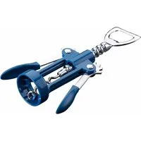 Fackelmann Hebelkorkenzieher Essential, blau 19107