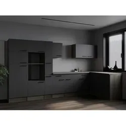 Respekta Eckküche Oliver in grau von Respekta