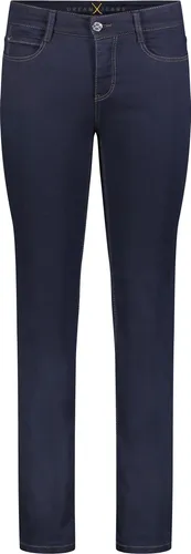 MAC Damen Straight Leg Jeanshose Dream, Blau (Dark D801), W46/L34 - Jeans für Damen, Slim Fit Straight Leg mit bequemer Taille und 5-Pocket-Design, ideal für jede Gelegenheit.