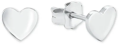 s.Oliver Damen Ohrstecker Herz aus 925er Sterling Silber von s.Oliver