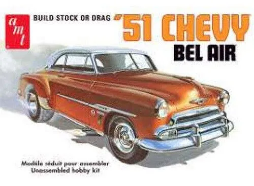 Chevy Bel Air Baujahr 1951 im Maßstab 1:25 amt - Bausatz OVP NEU