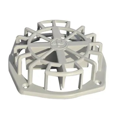 Ansauggitter für Abgasführung