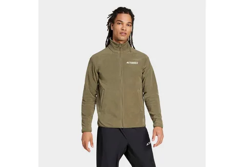 ADIDAS Herren Unterjacke Multi Essentials - Funktionsjacke aus 100% recyceltem Material, ideal für kalte Tage und hohe Lagen, kuschelig warm und besonders weich dank angerautem Polarfleece.