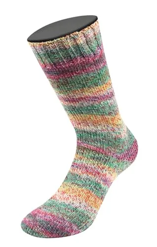 LANA GROSSA Landlust die Sockenwolle | Garn aus Merinowolle in verschiedenen Farben | Handstrickgarn aus 80% Schurwolle (Merino) & 20% Polyamid | 100g Wolle zum Stricken & Häkeln | 420m Garn