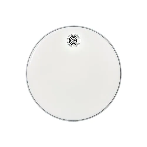 CODE DRUMHEADS Tom-Felle für Schlag- oder Resonanzseite, DNA-Serie, weißes Finish, 14