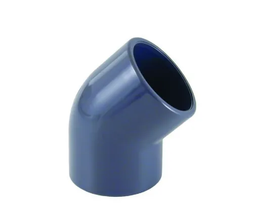 Cepex PVC Winkel Ø 110 mm 45° mit Muffen PVC Klebewinkel