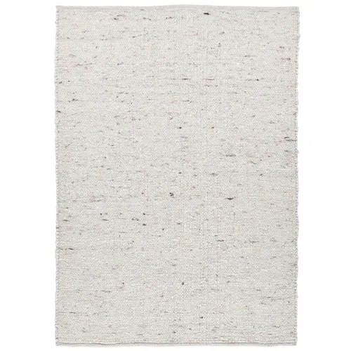 THEKO Wollteppich Alm-Glück, handgewebt aus reiner Schurwolle - Flachgewebe-Teppich, melierte Optik, wärmeisolierend und hautfreundlich für eine gemütliche Wohnatmosphäre.