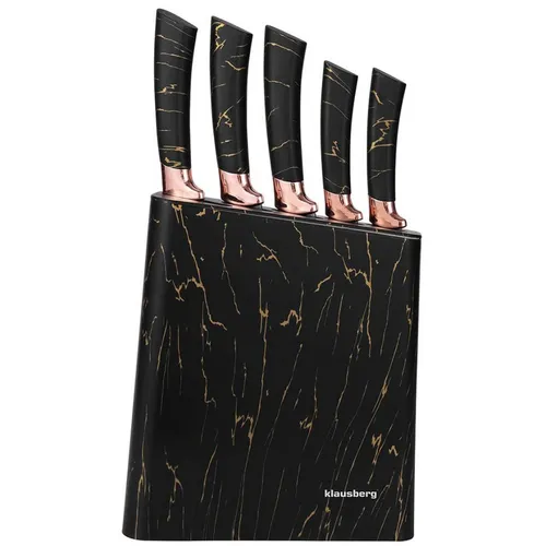 Klausberg Küchenmesser Set im eleganten Block KB7768 von Kinghoff
