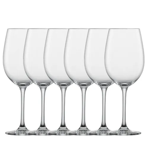 SCHOTT ZWIESEL Burgunder Rotweinglas Classico (6er-Set) - Hochwertige Rotweingläser aus spülmaschinenfestem Tritan-Kristall, ideal für die Entfaltung feiner Aromen, Made in Germany.
