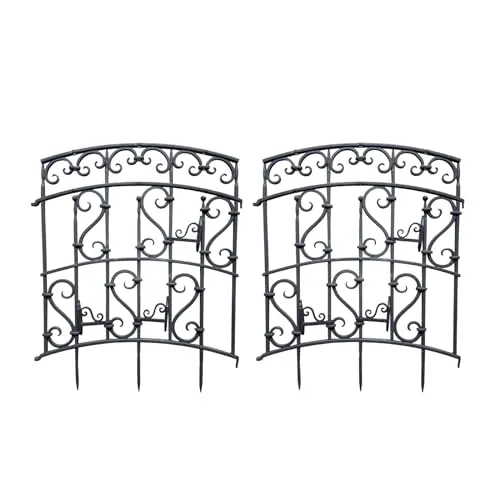 Bögen, Gitter, Laubengänge & Pergolen Schwarz von HTI-Line