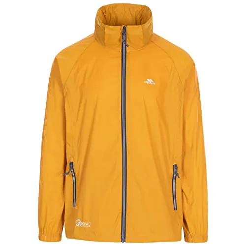 Trespass Unisex Qikpac X Jacke, Maize, XL - Funktionsjacke für Outdoor und Freizeit, schützt effektiv vor Wind und leichtem Regen und bietet hohen Tragekomfort.