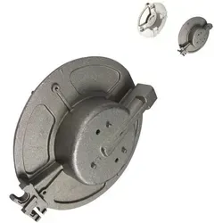 Ersatzteil - Original-Dreikronenbrennergehäuse - - ARISTON HOTPOINT, INDESIT, SCHOLTES, 2I MARCHI, WHIRLPOOL