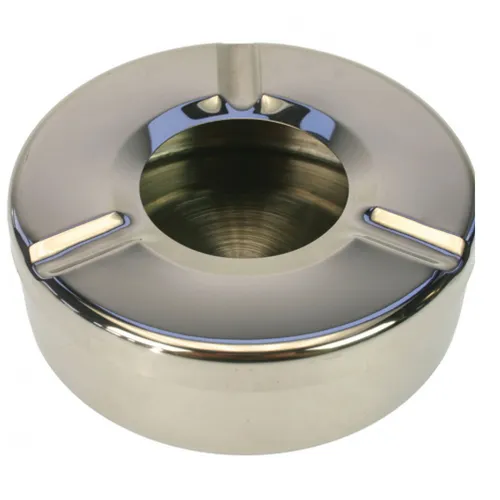 Aschenbecher Edelstahl Gastroaschenbecher Windaschenbecher Sturmaschenbecher XL
