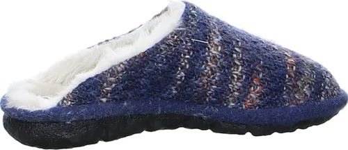 Westland Hausschuh blau 37 EU - Bequeme Hausschuhe in Größe 37, mit warmem Futter für kalte Tage und einem modischen Jeans-Kombinationsdesign.