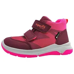 Superfit Mädchen Cooper Gore-Tex Sneaker - ROT/PINK 5000 - Sneaker für Mädchen mit GORE-TEX Membrane: wasserdicht und atmungsaktiv. Ideal für aktive Kinder, leicht und flexibel mit rutschhemmender TPU-Laufsohle.
