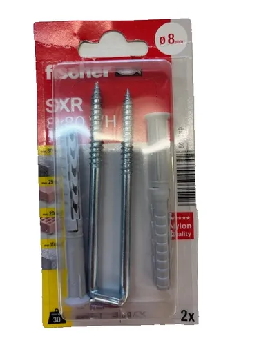 Fischer Langschaftdübel SXR 8x80 WH K NV (2) 563089 VPE 2 Stück