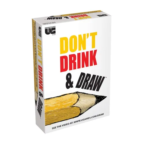 University Games 1383 Don't Drink and Draw (US IMPORT)