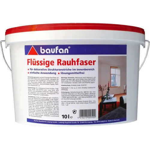 Baufan Flüssige Raufaser 10l