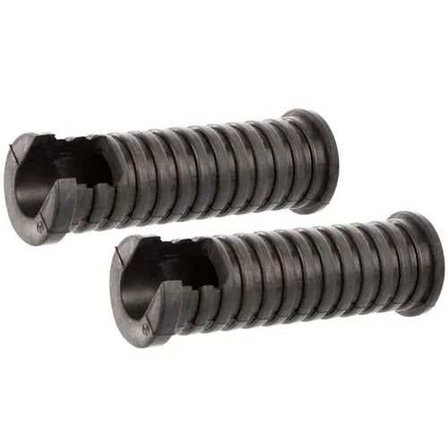 2x Fußrastengummis, moderne Form