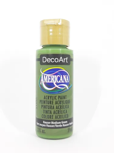 Produktbild DecoArt Americana Acrylfarbe 59ml DA132 Hauser Medium Green verschiedene Farben
