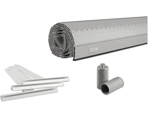 Schellenberg 39016 Rolladenpanzer Set 130 x 150 cm grau von A.Schellenberg