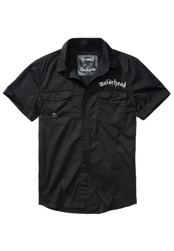 Brandit Motörhead Shirt Kurzarm 5XL - Schwarz - Stylisches Shirt mit großem