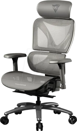 THUNDERX3 XTC-Mesh Gaming Stuhl, Grau