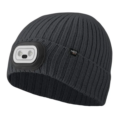 Produktbild CZAPKA Z LATARKA LED RGB GRAFITOWA NEO 5906692014606