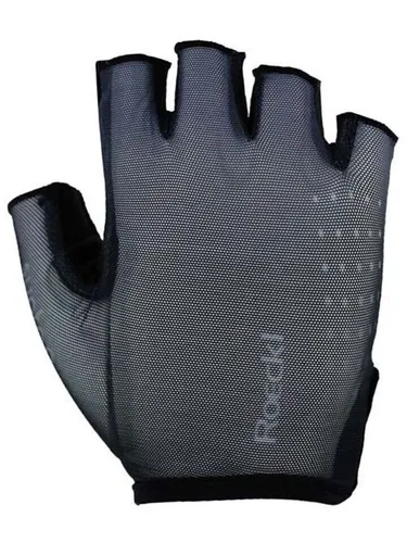 Roeckl Istia black shadow (9600) 11,0 - Sportliche Radhandschuhe - Radhandschuhe Herren & Unisex mit hohem Recyclinganteil und atmungsaktivem eco.suntan Mesh für optimalen Komfort und Grip bei jedem Wetter.