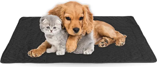 Haustiermatte - weiche warme Haustierdecken 100 perfekt für Katzen bis große Hunde - S-XL - Steppdecke für Sofa / Bett - Schutz