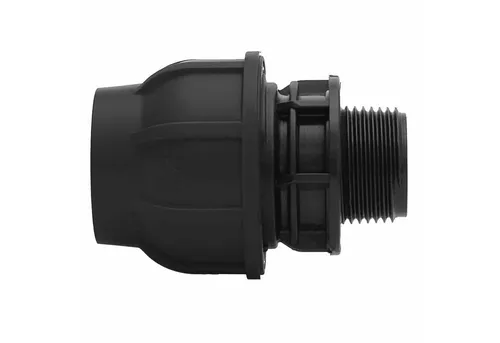 GEBO Steckfitting, PE Verschraubung mit Klemmverbindung