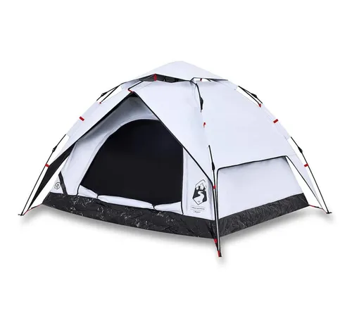 Kuppel-Campingzelt für 3 Personen - Wasserdicht, verdunkelnd und mit Quick-Release-System für einfaches Aufbauen und komfortablen Schlaf