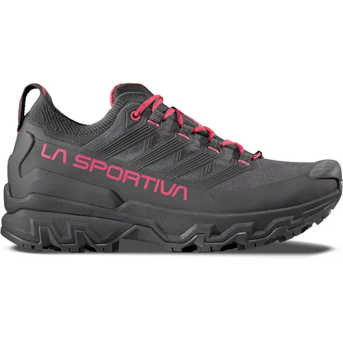 La Sportiva Ultra Raptor 3 Woman GTX Onyx/Azalea 40.5 - Vielseitiger Wanderschuh - Der Ultra Raptor 3 GTX ist ideal für Trekking und Wanderungen. Mit seinem technischen Design bietet er optimalen Halt und Komfort für jedes Abenteuer.