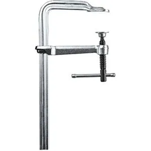 Bessey Schraubzwinge classiX GS30K 300mm - Zwinge mit 5000 N Spannkraft für kraftvolle Werkstückbefestigung. Robustes Ganzstahl-Design und leichtes Handling durch Hohlprofil.