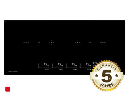 Küppersbusch KI 9800.0 SR K-Series - 8 Induktionskochfeld autark - Kochfelder mit 90 cm Breite, automatischer Brückenfunktion, Ankoch-Automatik und kindersicher - ideal für moderne Küchen.