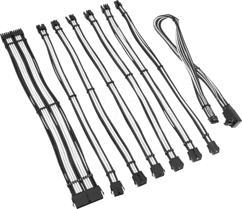 KOLINK 05709 - Kolink Core Pro Kabelset 12V-2x6 Typ 2 - schwarz/weiß