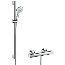 Hansgrohe Brauseset verchrom mit Ecostat Universal Crometta 27031400