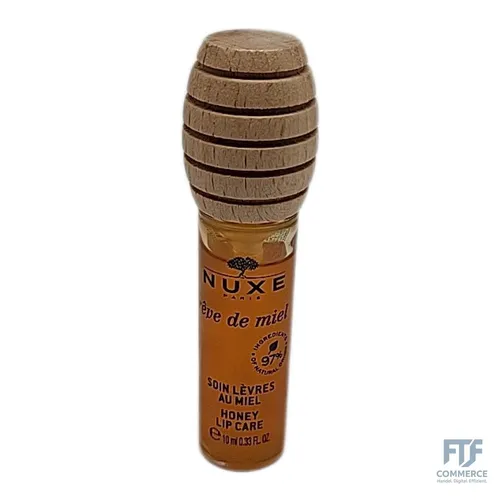 Nuxe Rêve de Miel Lippenhonig 10 ml - Der Nuxe Rêve de Miel Lippenhonig bietet eine exquisite Pflege für genährte Lippen. Mit seiner nicht klebrigen Textur und dem angenehmen Duft sorgt er für ein perfektes Lipgloss-Finish. Ideal für die tägliche Lippenpflege.