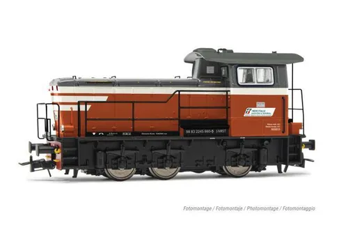 Rivarossi Diesellok D 245, rot/grau, Mercitalia Epoche VI HR2932