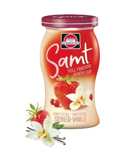 Schwartau Samt Erdbeer-Vanille, 270 g