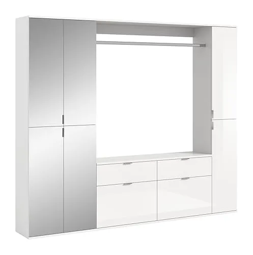 MID.YOU Garderobenkombination PROJEKT X - Drohnen: Stilvolle Garderobenkombination mit modernem Design und viel Stauraum für einen aufgeräumten Eingangsbereich.