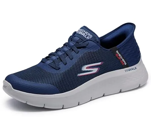 Skechers Slip-Ins: Go Walk Flex - Hands Up 216324-NVY, Men Sneakers, Navy, 44,5 EU