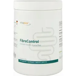 Vitaplex FibreControl - 450 g Pulver - Nahrungsergänzungsmittel mit 100% Akazienfasern, reich an löslichen Ballaststoffen. Hypoallergen, vegetarisch und glutenfrei - ideal für eine gesunde Verdauung.