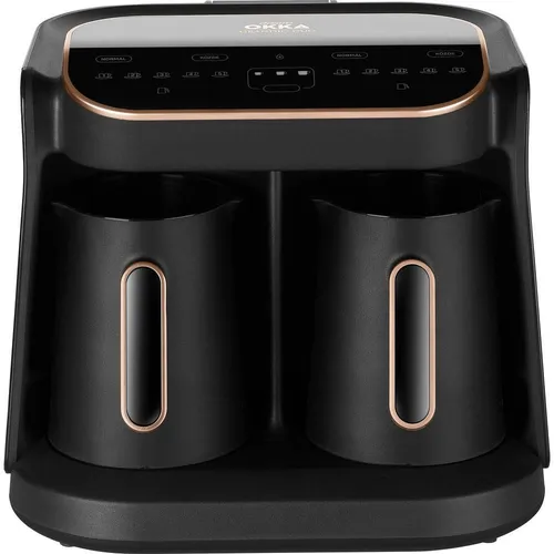 arzum Okka Grandio Duo Mokka-Kaffeemaschine Schwarz, Bronze von Arzum