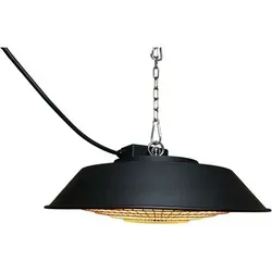 Infrarot Elektroheizkörper 1500W Kekai Standard Design - Heizstrahler für Innen- und Außenbereich, ideal für Terrassen. Sofortige Wärmeabgabe und kompakte Größe von 42,5x42,5x12 cm.