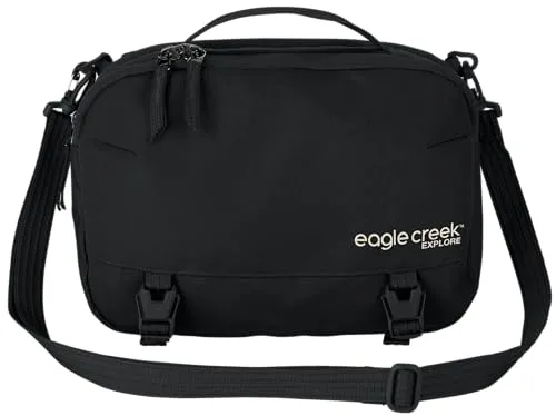 Eagle Creek Explore Mini Messenger Bag - Umhängetasche aus recyceltem Material, sportliches Design und funktionale Ausstattung für den Alltag. Mit verstellbarem Schulterriemen und ausreichend Stauraum für alle wichtigen Dinge.