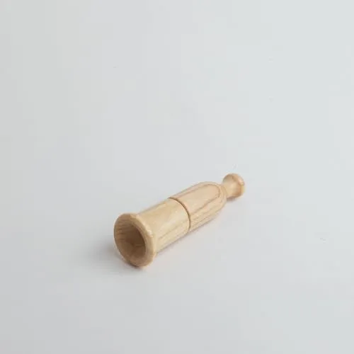 KOOKOO Vogelpfeife Stockente, handgefertigte Pfeife aus hochwertigem Holz für Naturgeräusche, Vogelstimmen-Imitation mit Aufbewahrungsbox (Stockente)