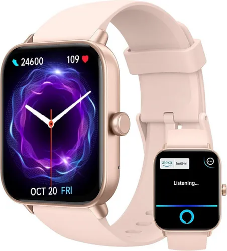 KALINCO IDW19 Smartwatch für Kinder - Smartwatch für Kinder (6-12 Jahre) mit 20 Sportmodi, IP68 wasserabweisend und ohne Smartphone-Anbindung. Fördert Bewegung und gesunde Routinen mit Gesundheitsmonitoring und integrierten Spielen.